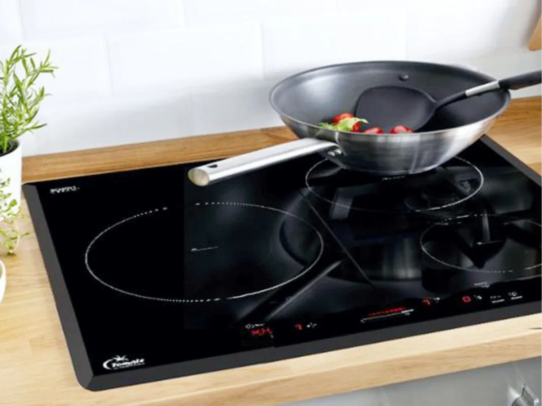 Bếp Từ Tomate TOM 03IS-8G, 3 Từ, 60CM, Mặt Kính Schott Ceran 7 Bếp Từ Tomate TOM 03IS-8G, 3 Từ, 60CM, Mặt Kính Schott Ceran