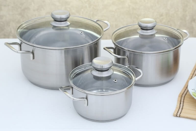 Bộ Nồi Inox 3 Món FiveStar FS06CG