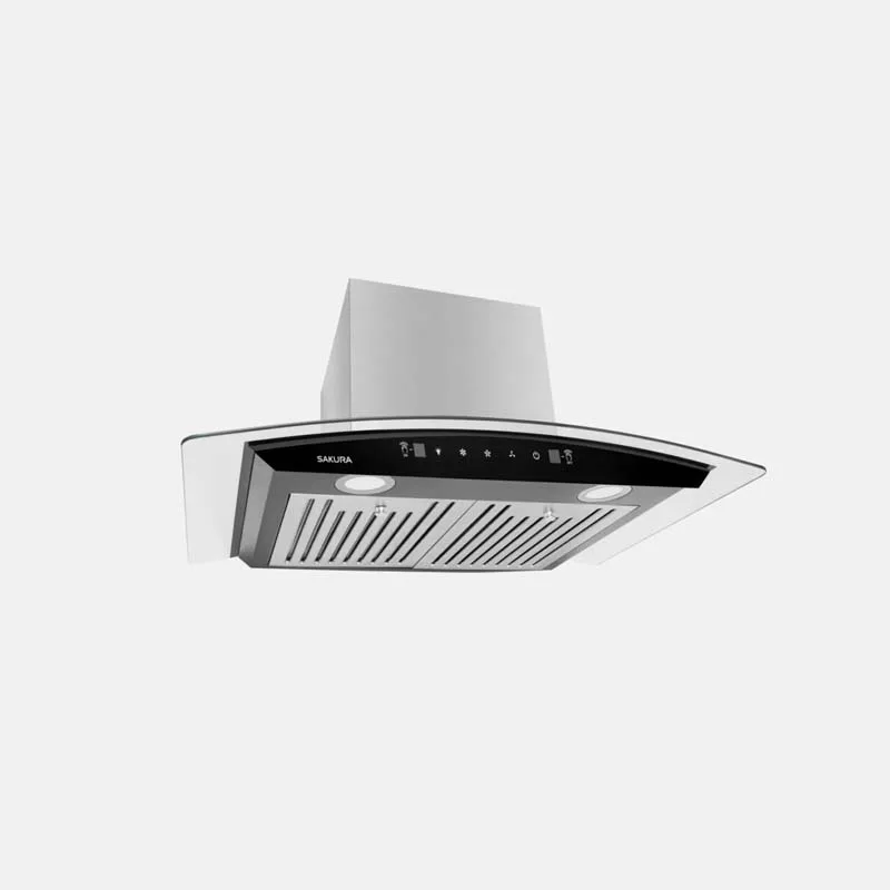 Máy Hút Mùi Áp Tường Sakura SR-7730AG, 73cm, Kính Cong 14 Máy Hút Mùi Khói SAKURA SR-7730AG