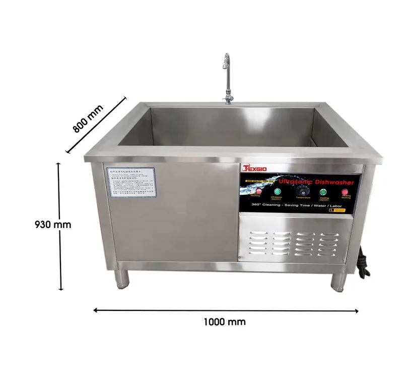 Máy Rửa Chén Bát Công Nghiệp Texgio Ultrasonic TGU-1000SS