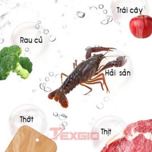 Máy Rửa Chén Bát Công Nghiệp Texgio Ultrasonic TGU-1200SS