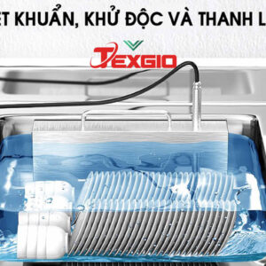 Máy Rửa Chén Bát Công Nghiệp Texgio Ultrasonic TGU-1200XS 11 Máy Rửa Chén Bát Công Nghiệp Texgio Ultrasonic TGU-1200XS
