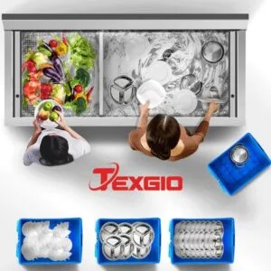 Máy Rửa Chén Bát Công Nghiệp Texgio Ultrasonic TGU-2400SD