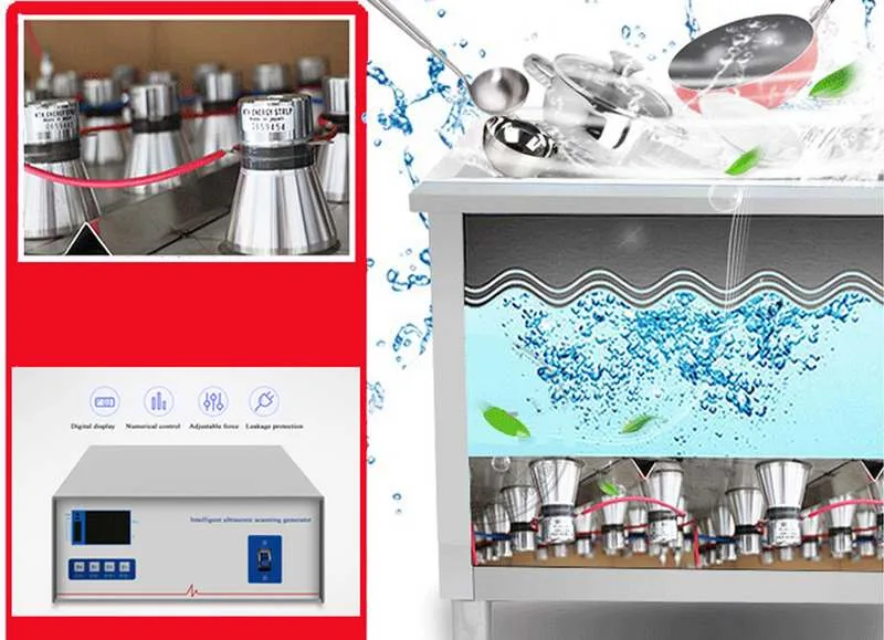 Máy Rửa Chén Bát Công Nghiệp Texgio Ultrasonic TGU-2400XD