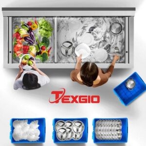 Máy Rửa Chén Bát Công Nghiệp Texgio Ultrasonic TGU-2400XD 9 Máy Rửa Chén Bát Công Nghiệp Texgio Ultrasonic TGU-2400XD