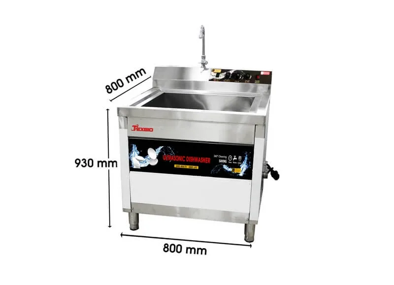 Máy Rửa Chén Bát Công Nghiệp Texgio Ultrasonic TGU-800XS 12 Máy Rửa Chén Bát Công Nghiệp Texgio Ultrasonic TGU-800XS