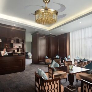 QUẠT TRẦN LUXAIRE CRYSTAL GOLD