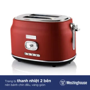 Máy Nướng Bánh Mỳ 2 Lát Westinghouse WKTT857RD