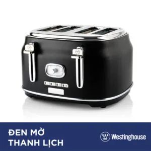 Máy Nướng Bánh Mỳ 4 Lát Westinghouse WKTT809BK