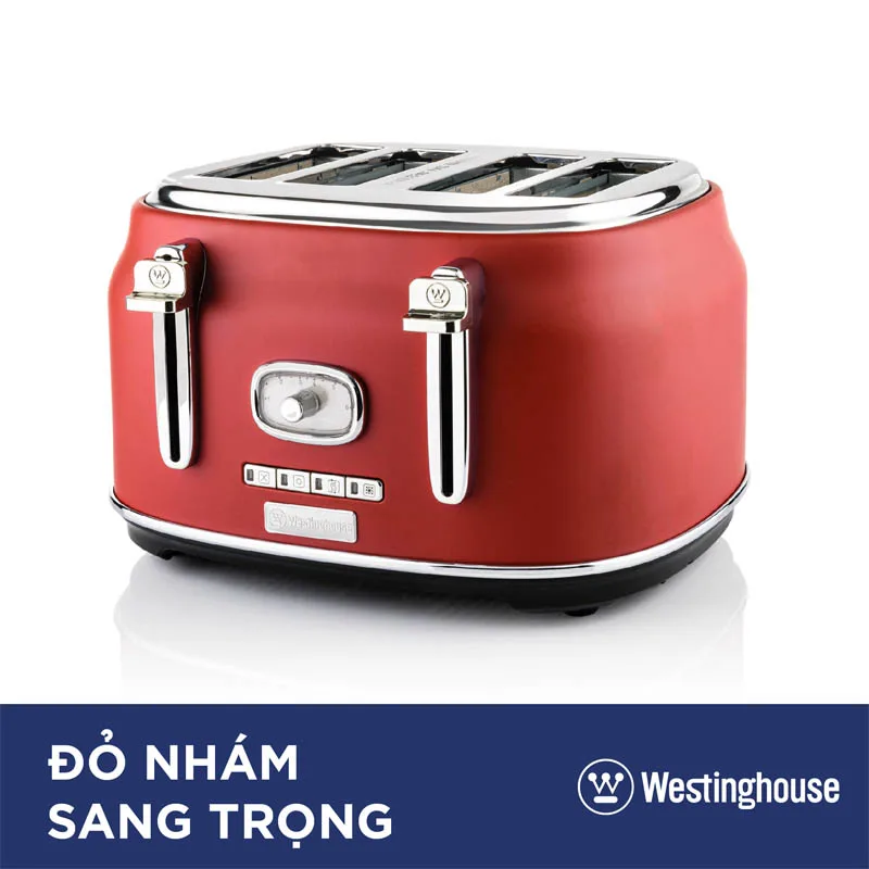 Máy Nướng Bánh Mỳ 4 Lát Westinghouse WKTT809RD 12 Máy Nướng Bánh Mỳ 4 Lát Westinghouse WKTT809RD
