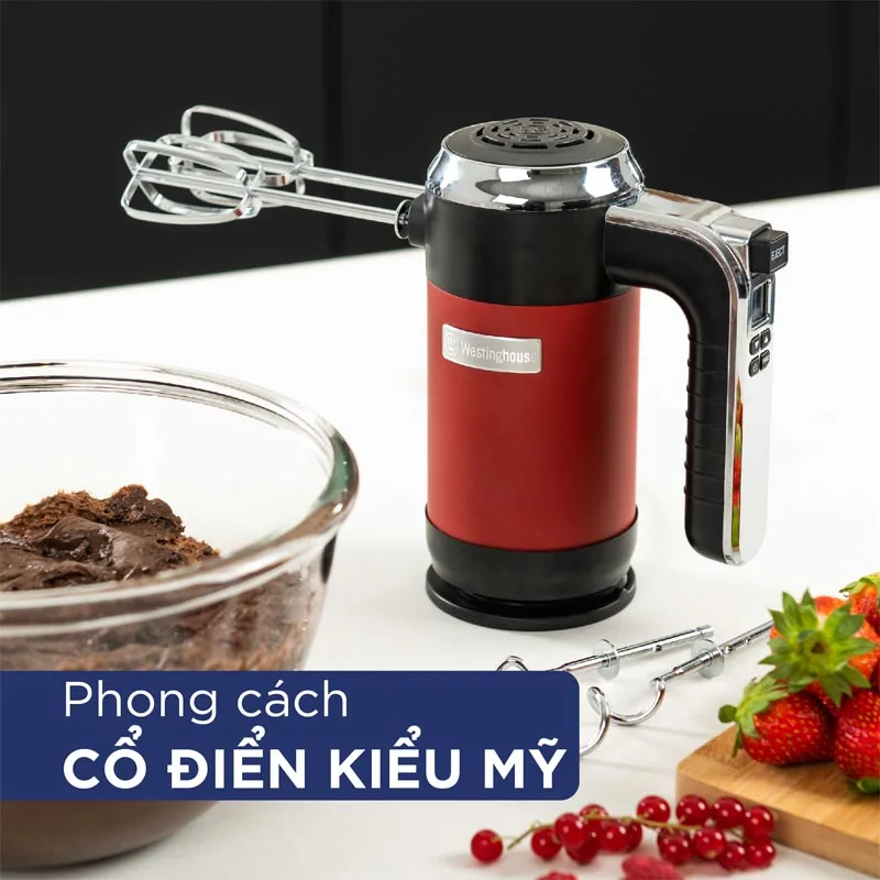 Máy Trộn Cầm Tay Westinghouse WKHM250RD 18 Máy Trộn Cầm Tay Westinghouse WKHM250RD