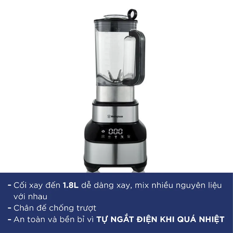 Máy Xay Sinh Tố Công Suất Lớn Westinghouse WKBE688 11 Máy Xay Sinh Tố Công Suất Lớn Westinghouse WKBE688