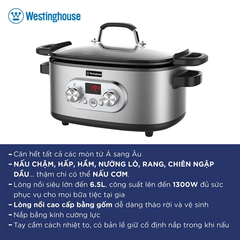 Nồi Nấu Đa Năng Westinghouse WKMFCH509 10 Nồi Nấu Đa Năng Westinghouse WKMFCH509