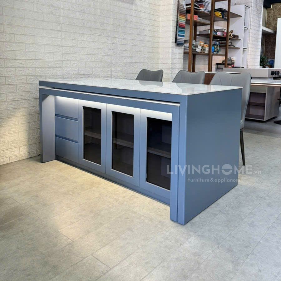 Bàn Đảo Bếp Kết Hợp Bàn Ăn Thông Minh - SUMI