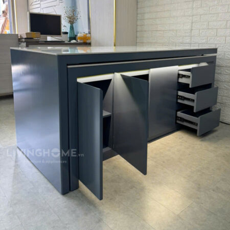 Bàn Đảo Bếp Kết Hợp Bàn Ăn Thông Minh - SUMI