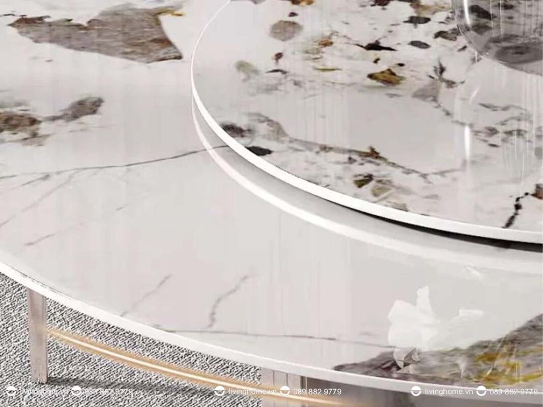 Bàn ăn nhập khẩu Abrida chất liệu đá phiến nhập khẩu xịn đẹp 5 Bàn ăn nhập khẩu Abrida