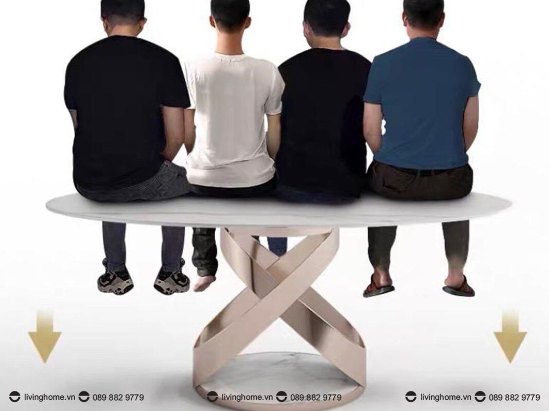 Bàn ăn nhập khẩu Adelita thiết kế vững chãi bền bỉ 14 Bàn ăn nhập khẩu Adelita