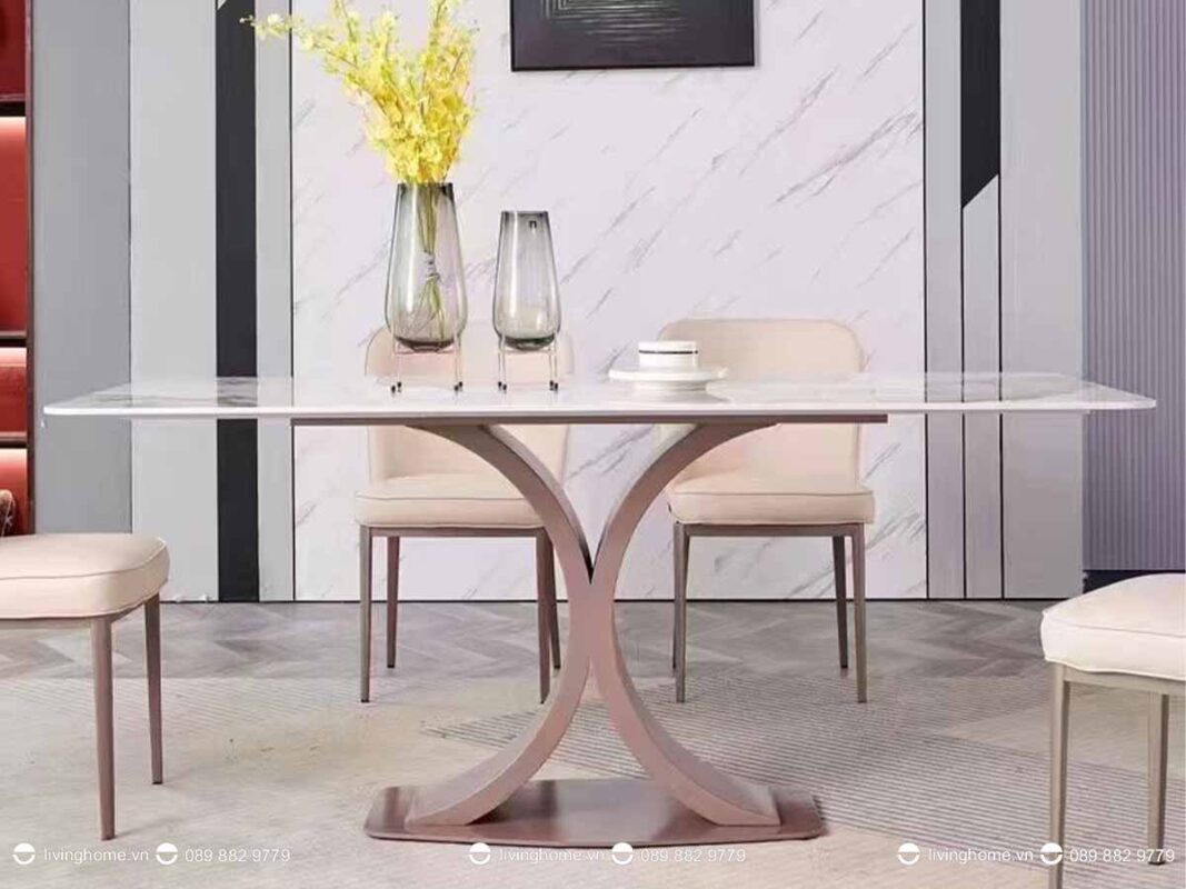 Bàn ăn nhập khẩu Adella nhập khẩu ấn tượng bởi chất liệu đẳng cấp 3 Bàn ăn nhập khẩu Adella