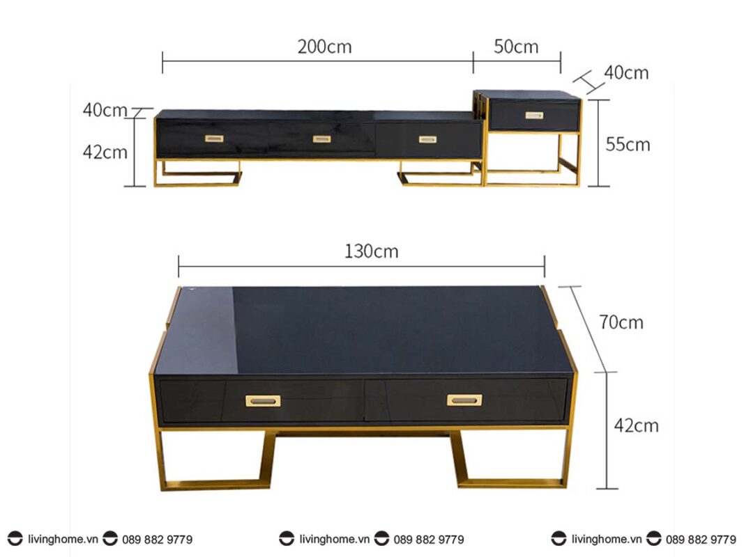 Bàn trà sofa Amalur 17 Bàn trà sofa Amalur