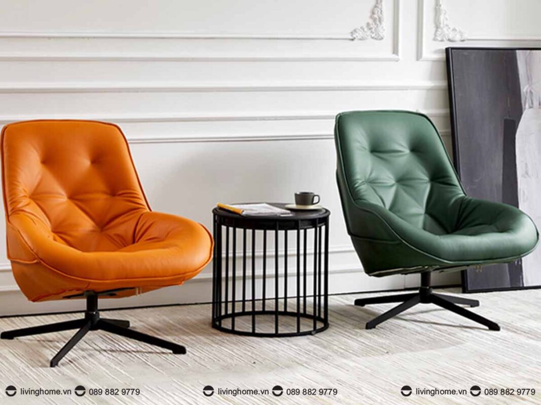 Ghế thư giãn Aloisio bọc da êm ái mềm mại 18 Ghế thư giãn Aloisio