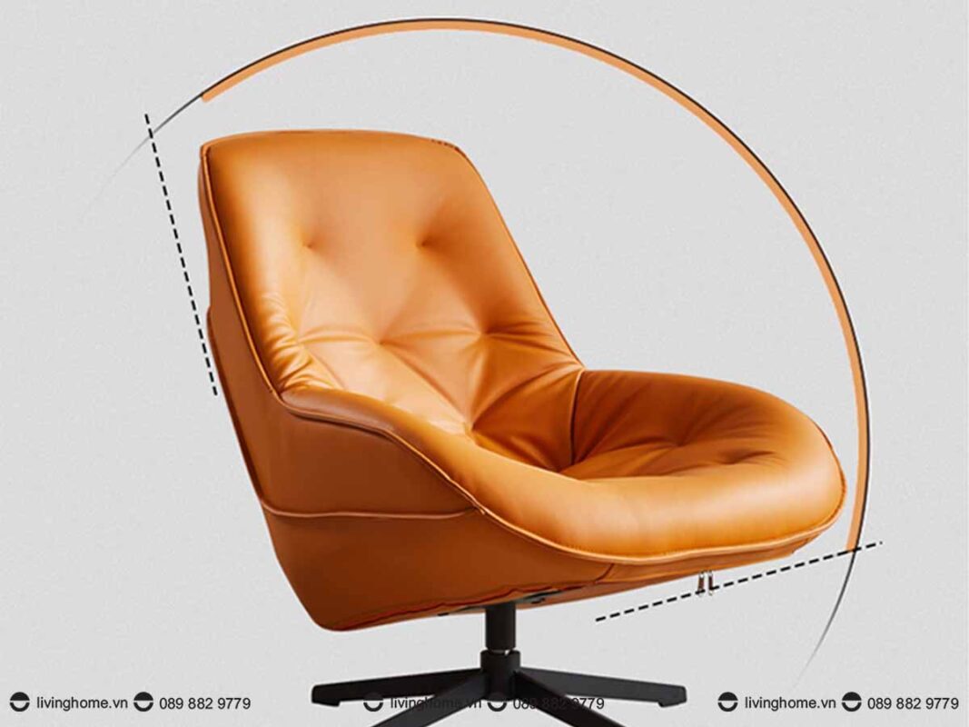 Ghế thư giãn Aloisio bọc da êm ái mềm mại 17 Ghế thư giãn Aloisio