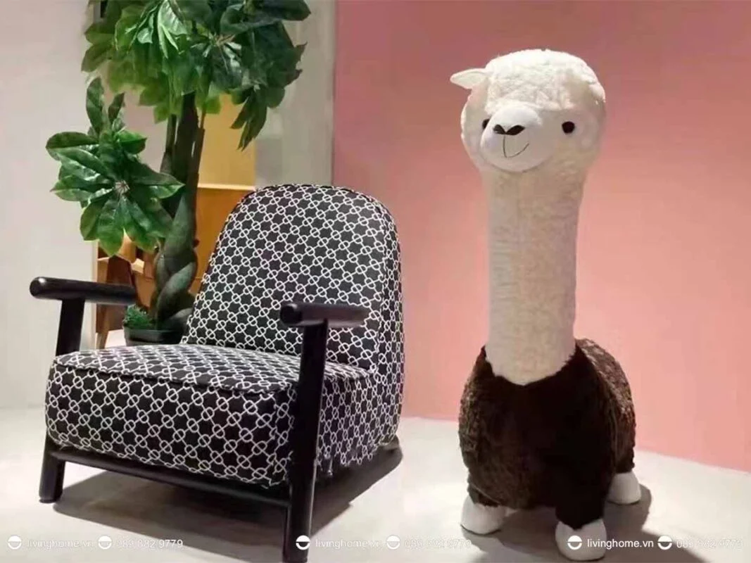 Ghế thú bông trẻ em Alpaca ngộ ngĩnh siêu thoải mái 14 Ghế thú bông trẻ em Alpaca