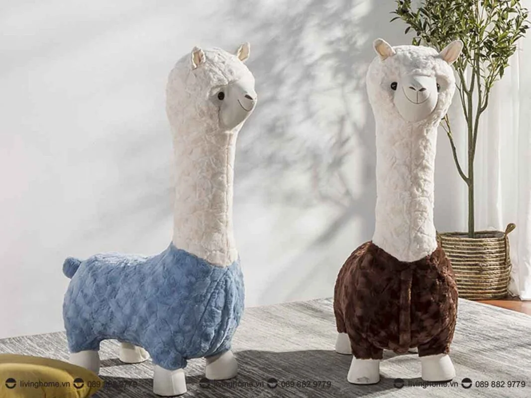 Ghế thú bông trẻ em Alpaca ngộ ngĩnh siêu thoải mái 11 Ghế thú bông trẻ em Alpaca