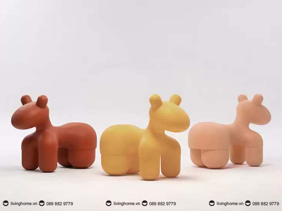 Ghế thú bông trẻ em Pony nổi bật và đa chất liệu 16 Ghế thú bông trẻ em Pony