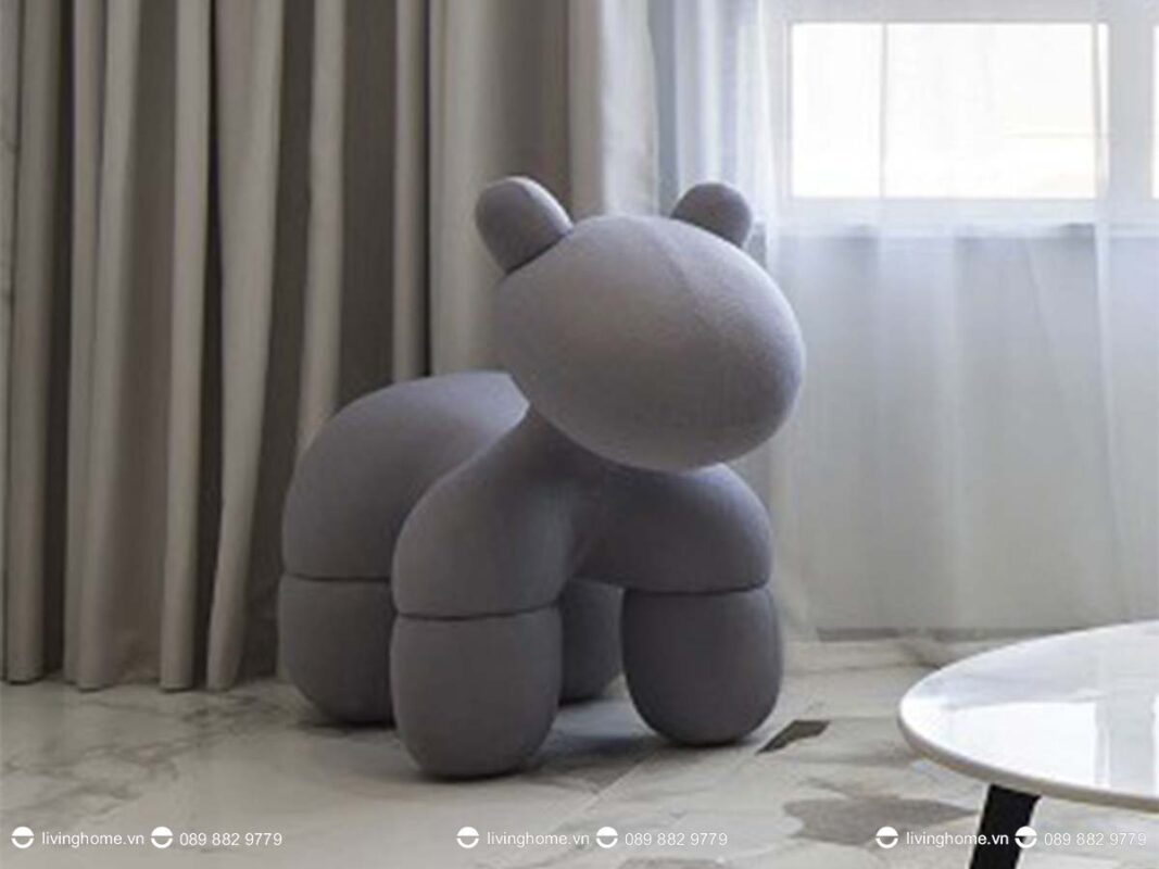 Ghế thú bông trẻ em Pony nổi bật và đa chất liệu 35 Ghế thú bông trẻ em Pony