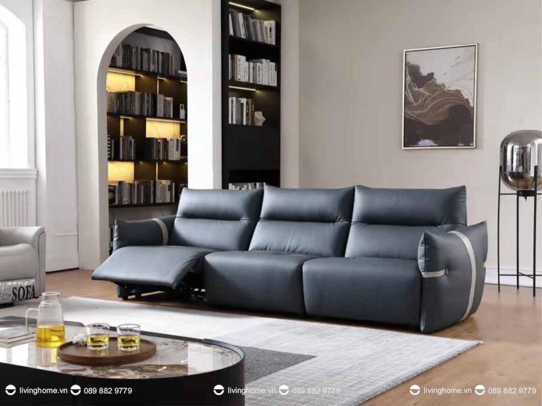 Sofa da nhập khẩu cao cấp Alise nhỏ gọn sang trọng 5 Sofa da nhập khẩu cao cấp Alise
