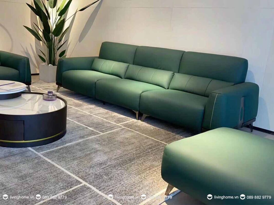 Sofa da nhập khẩu cao cấp Ami 3 Sofa da nhập khẩu cao cấp Ami