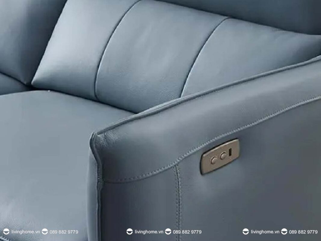 Sofa da nhập khẩu cao cấp Arva nhấn viền tinh giản 5 Sofa da nhập khẩu cao cấp Arva