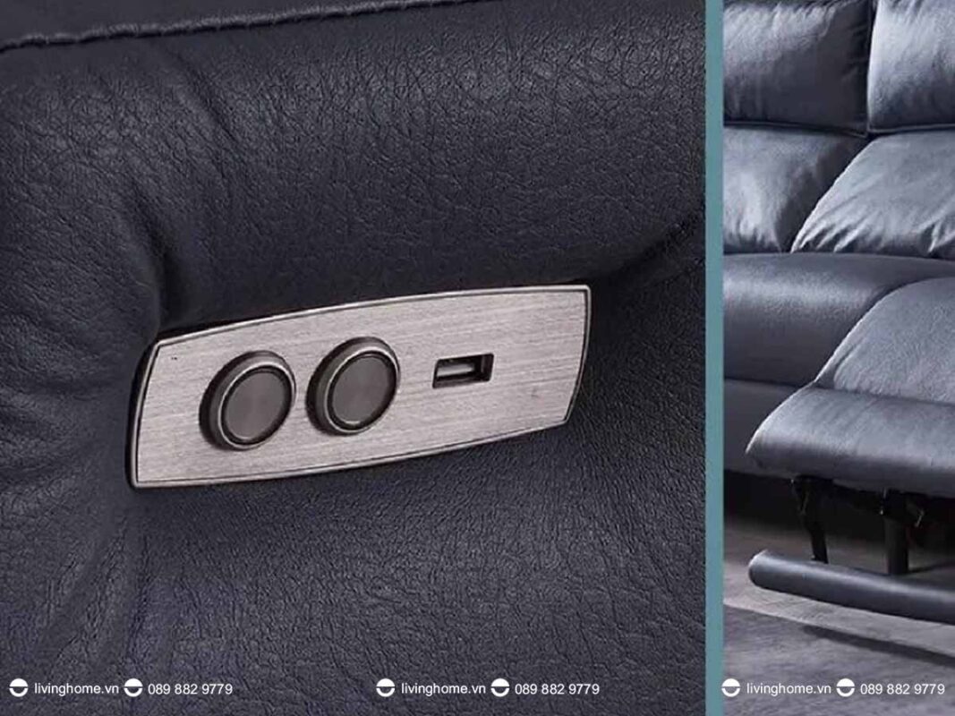 Sofa da nhập khẩu cao cấp Aureliano thời thượng đẳng cấp 5 Sofa da nhập khẩu cao cấp Aureliano