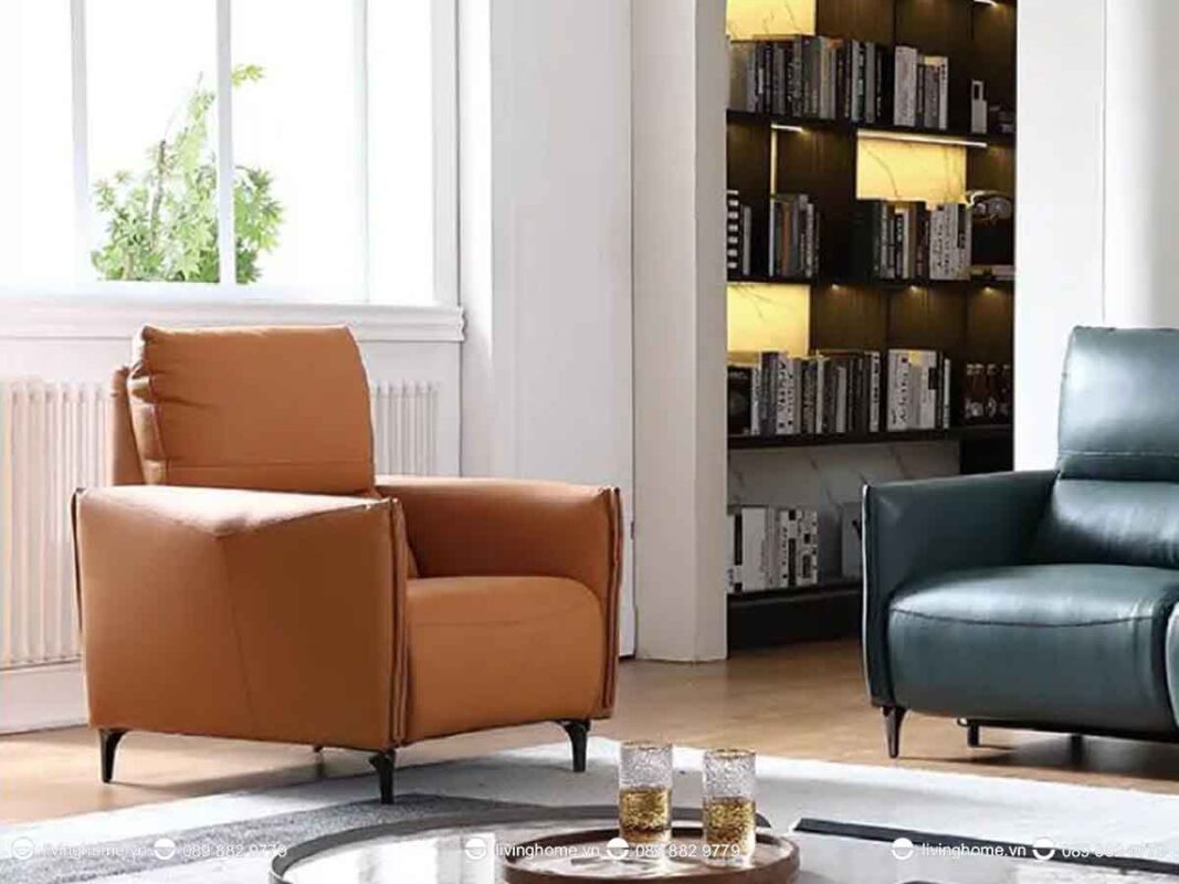 Sofa da nhập khẩu cao cấp Elizabet 3 Sofa da nhập khẩu cao cấp Elizabet