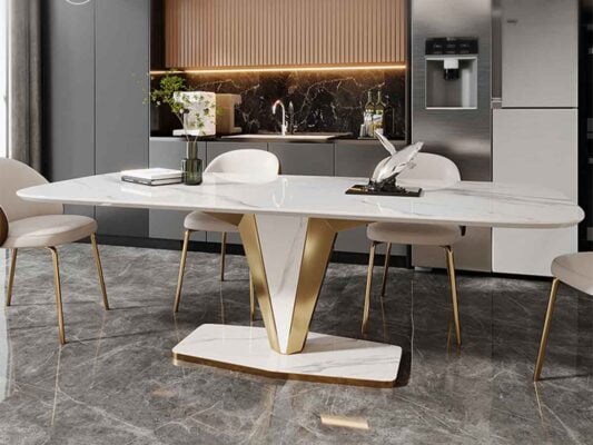 Bàn ăn nhập khẩu cao cấp Aiko 10 Bàn ăn nhập khẩu cao cấp Aiko
