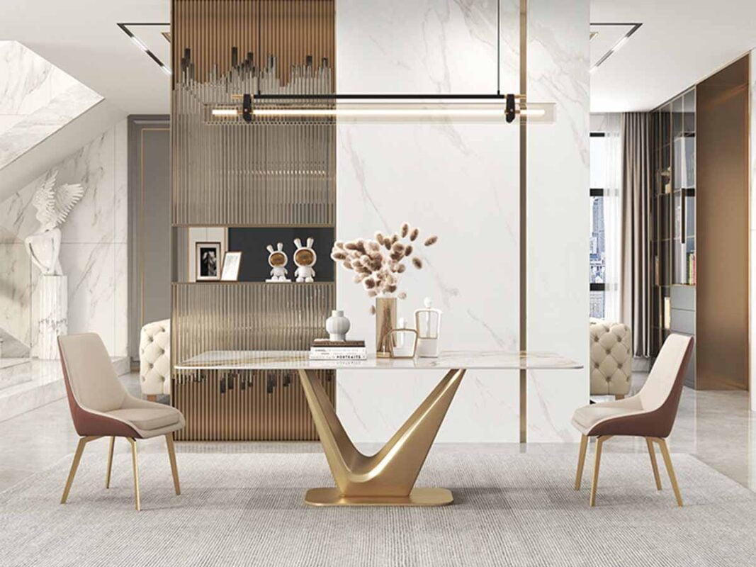 Bàn ăn nhập khẩu sang trọng Akiko 22 Bàn ăn nhập khẩu sang trọng Akiko
