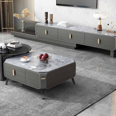 Bàn trà đôi kết hợp lạ mắt nhập khẩu Aniko 14 Bàn trà đôi kết hợp lạ mắt nhập khẩu Aniko