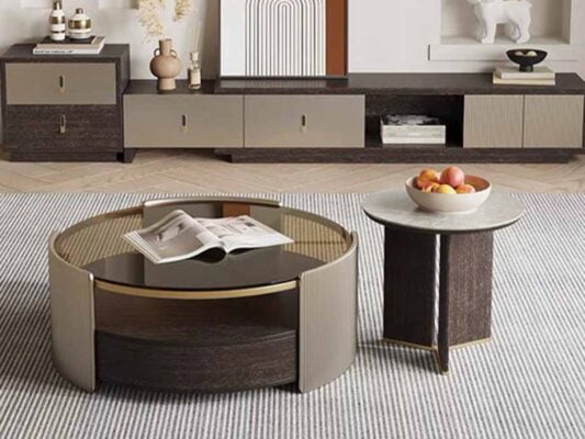 Bàn trà đôi thông minh nhập khẩu cao cấp Akina 9 Bàn trà đôi thông minh nhập khẩu cao cấp Akina