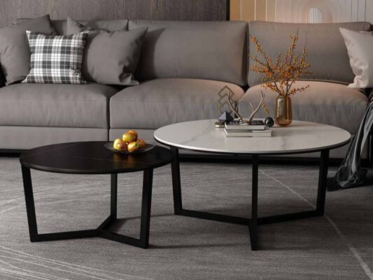 Bàn trà sofa Bắc Âu mặt đá cao cấp Amaya 15 Bàn trà sofa Bắc Âu mặt đá cao cấp Amaya
