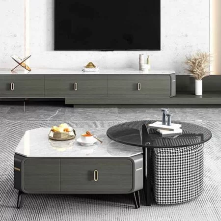 Kệ tivi nhập khẩu cao cấp Aneko