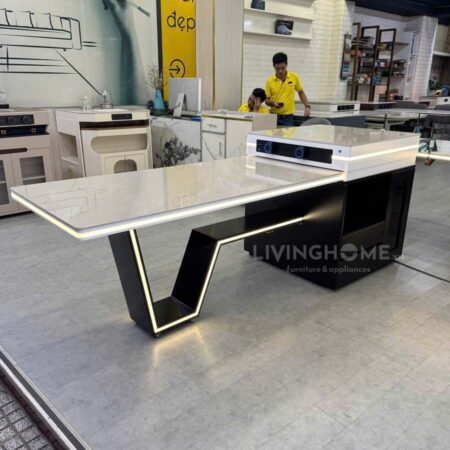 Bàn Đảo Bếp Kết Hợp Bàn Ăn Thông Minh - VIN