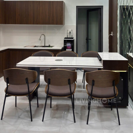 Bàn Đảo Bếp Kết Hợp Bàn Ăn Thông Minh - ANCO