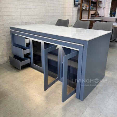 Bàn Đảo Bếp Kết Hợp Bàn Ăn Thông Minh - SUMI