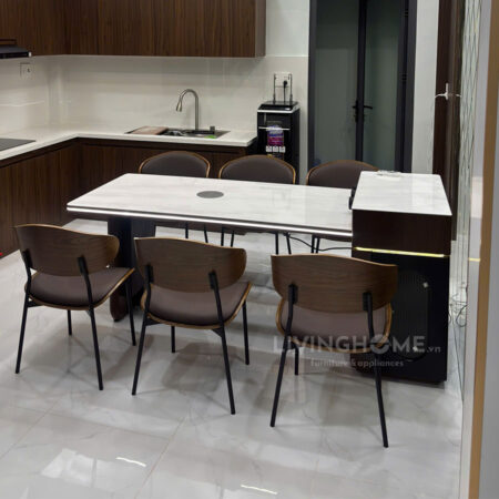 Bàn Đảo Bếp Kết Hợp Bàn Ăn Thông Minh - ANCO