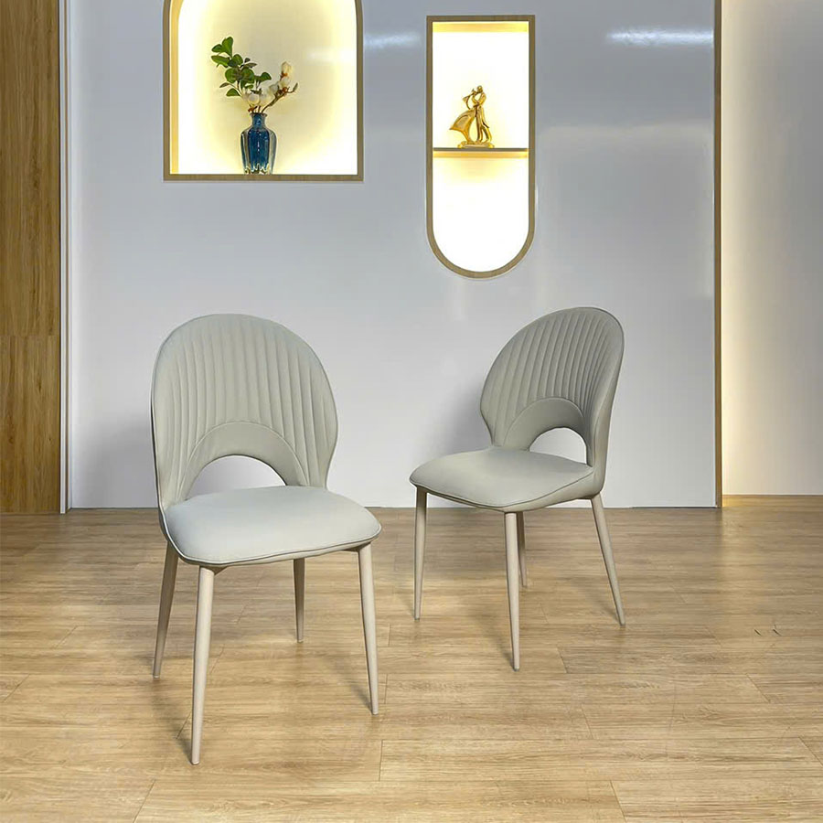 Ghế Ăn Nhập Khẩu Bọc Da Cao Cấp - SORA 10 Ghế Ăn Nhập Khẩu Bọc Da Cao Cấp - SORA