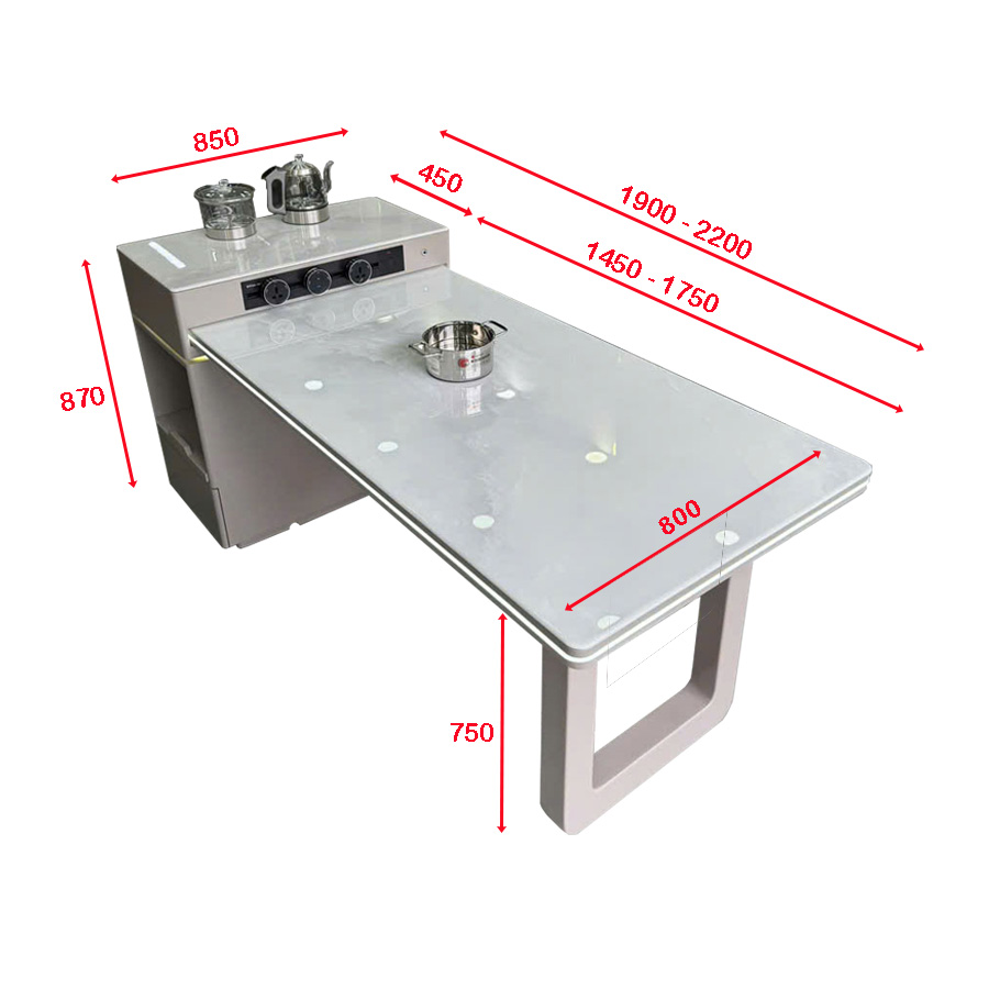 Bàn Đảo Bếp Kết Hợp Bàn Ăn Thông Minh - ULTRA