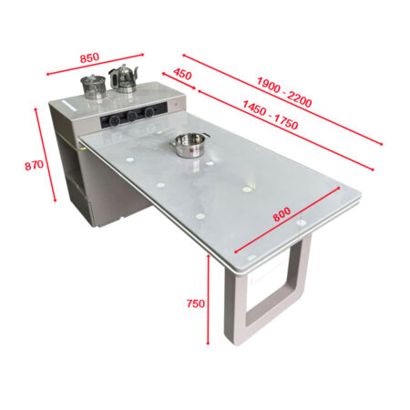 Bàn Đảo Bếp Kết Hợp Bàn Ăn Thông Minh - ULTRA