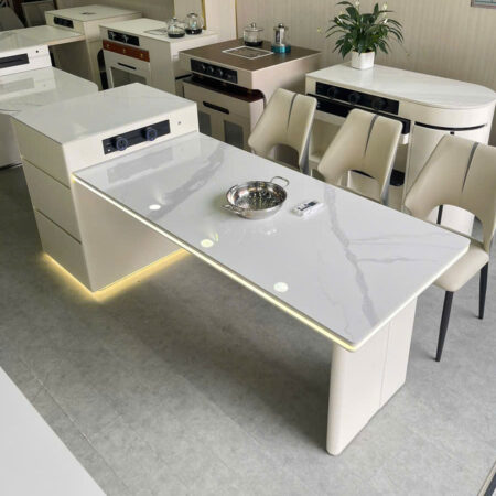 Bàn Đảo Bếp Tích Hợp Bếp Từ Âm – LINA