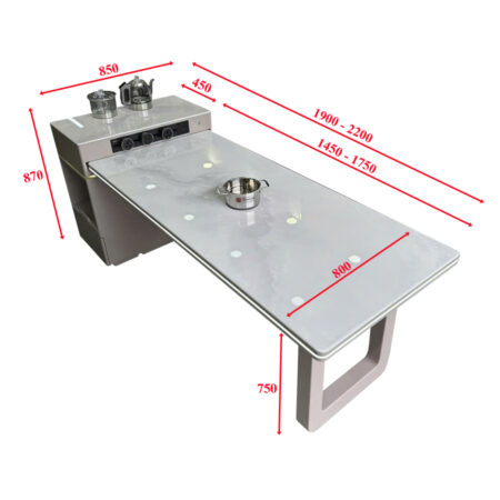 Bàn Đảo Bếp Kết Hợp Bàn Ăn Thông Minh - ULTRA