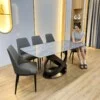 Bàn Ăn Mặt Đá Cao Cấp Hiện Đại Nhập Khẩu - Aki